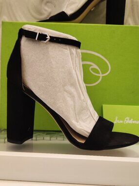 Sam Edelman Suede "Yaro" Block Heels. NIB. Size 8.5. With Card